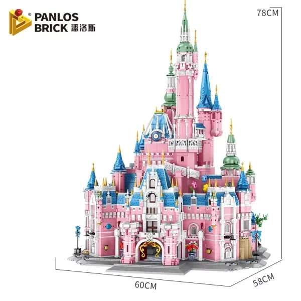 Enchanting Realm Creative Expert MOC Panlos 613003 Dream Castle - Image 2