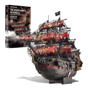 3D Metal Model Kits The Queen Annes Revenge Pirate Ship