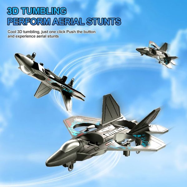 L0712 RC Plane: 2.4G Remote Control Aircraft with Gravity Sensing and Lights - Image 5