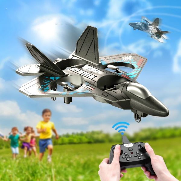 L0712 RC Plane: 2.4G Remote Control Aircraft with Gravity Sensing and Lights - Image 6