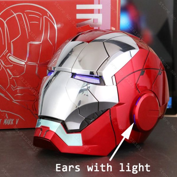 Iron Man Helmet MK5: Mask with Automatic Opening and Closing - Image 6