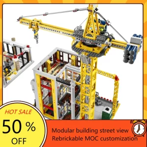 Build Your Dream City with This Detailed Construction Site Set