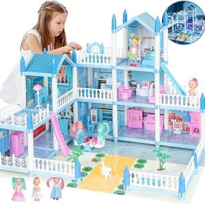 Princess Castle Play House Puzzle Toy Set