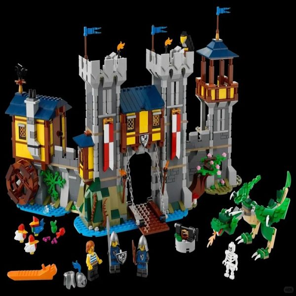 Building Blocks Set Miniso Disney 2024 Medieval Castle