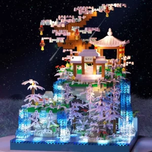 Illuminated Treehouse Retreat 2436 Piece Building Set for Creative