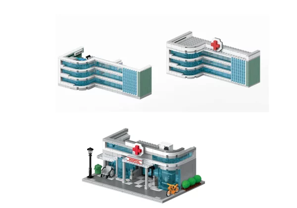 City Hospital Model Building Blocks - Image 4