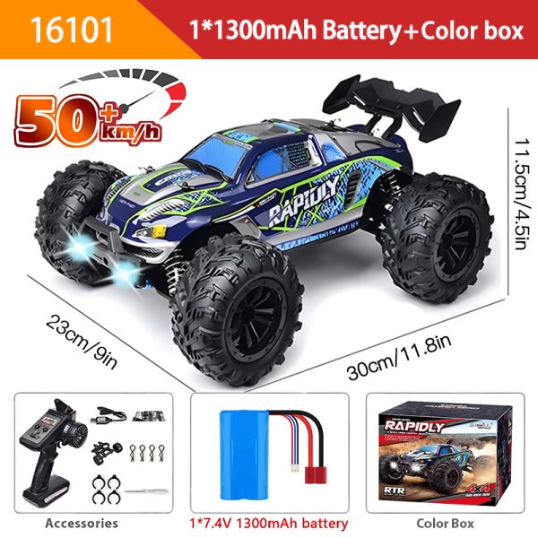 Unleash Speed and Precision with the WLtoys 1:16 RC Monster Truck - Image 8