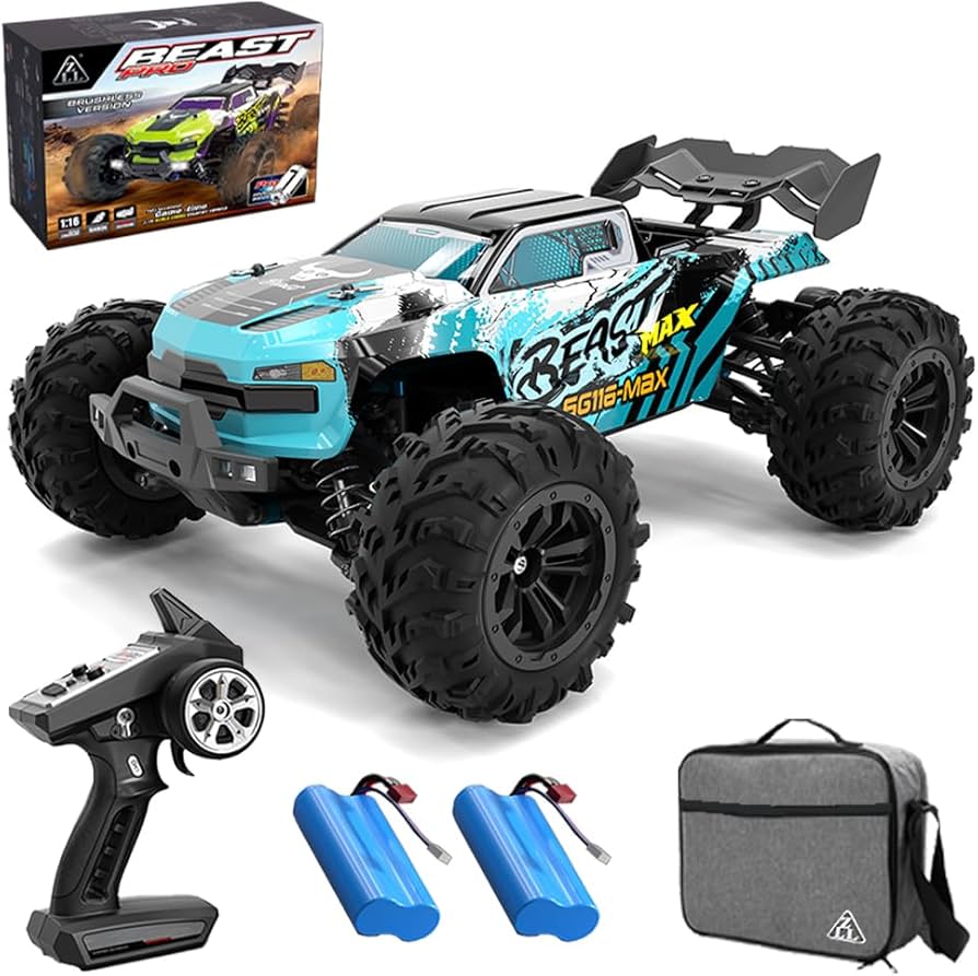 80KM/H High-Speed 1:16 Scale RC Car – Brushless Motor