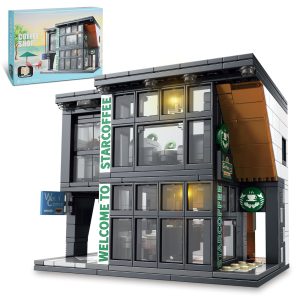 Creative Street Scene Modular Buildings – LED Café Store