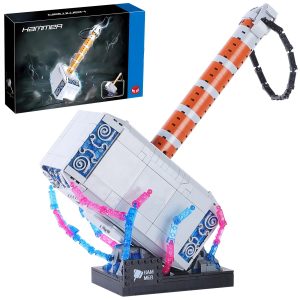 Mjolnir Thunder Hammer Building Block Set – 975PCS