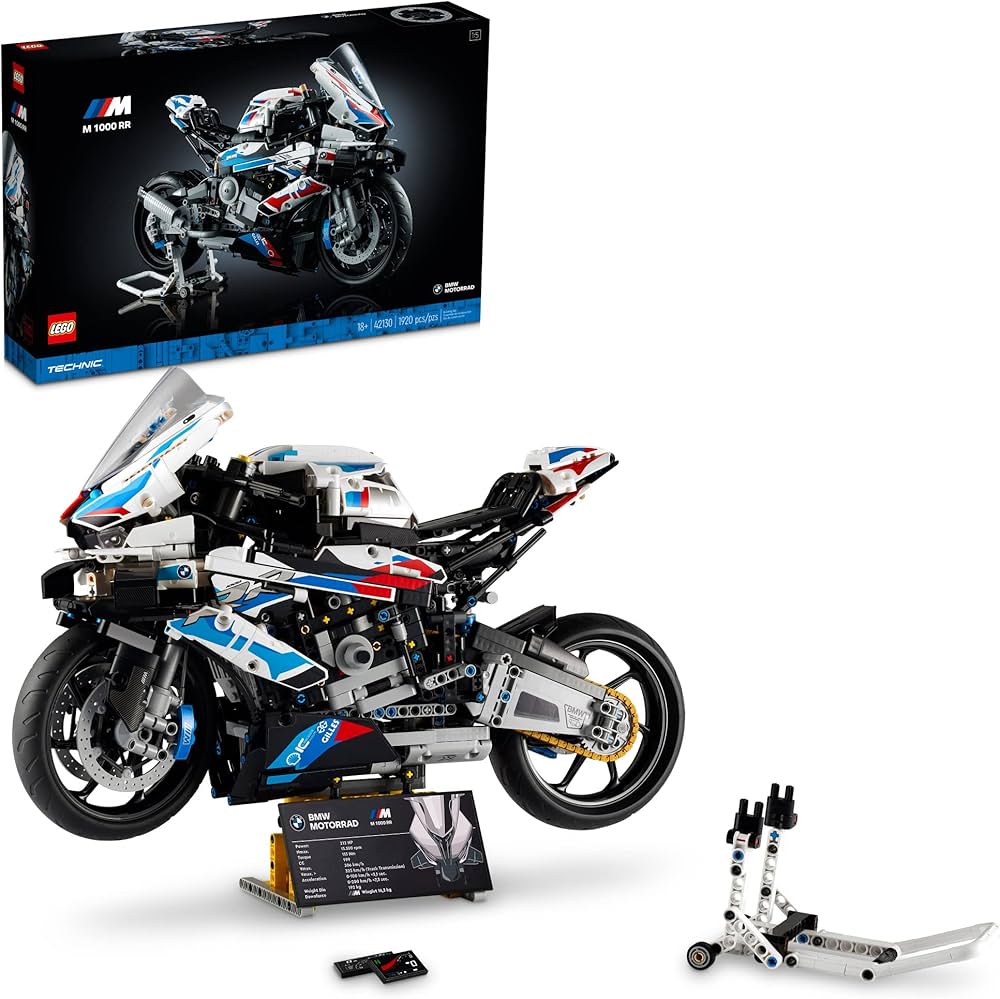 Motorcycle 1000 RR Model Building Blocks Set – 1920PCS Racing Build
