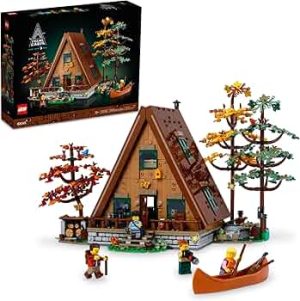 A-Frame Cabin Forest House Building Blocks Set – 21338PCS