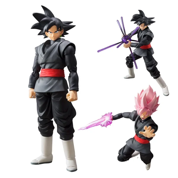 Dragon Ball Super Saiyan Black Goku & Zamasu Action Figure Set