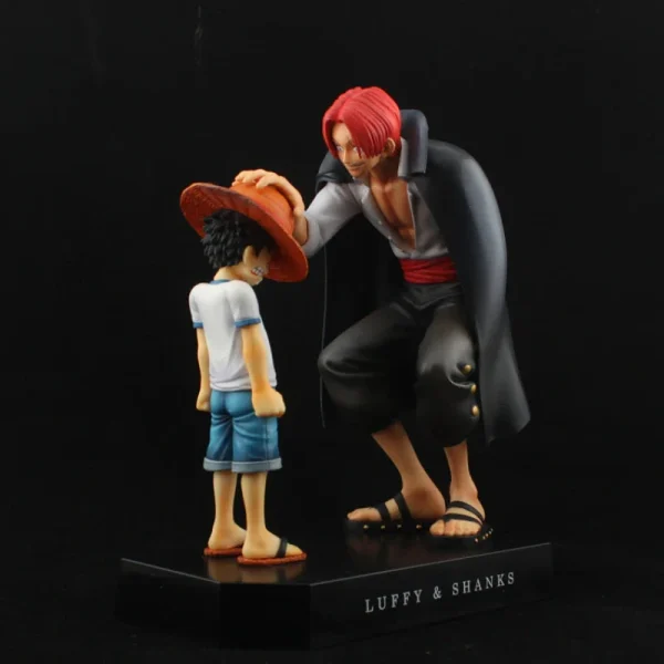 One Piece Luffy and Shanks Action Figures