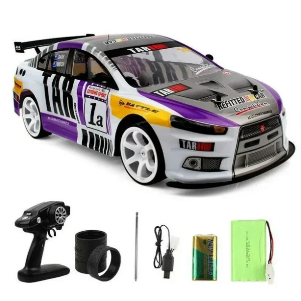 Conquer Terrains with the 1:10 4WD RC Drift Car - Image 4