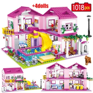 ZKZC City Summer Villa Building Set