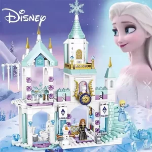 Magical Frozen Princess Snow Castle Building Sets