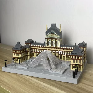 Louvre Museum Micro Building Block Set