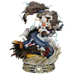 One Piece Luffy vs Kaido Gear 5 GK Statue