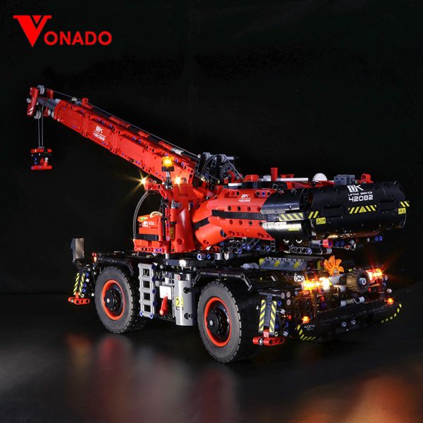 LED Lighting Kit for Technic 42082 Rough Terrain Crane