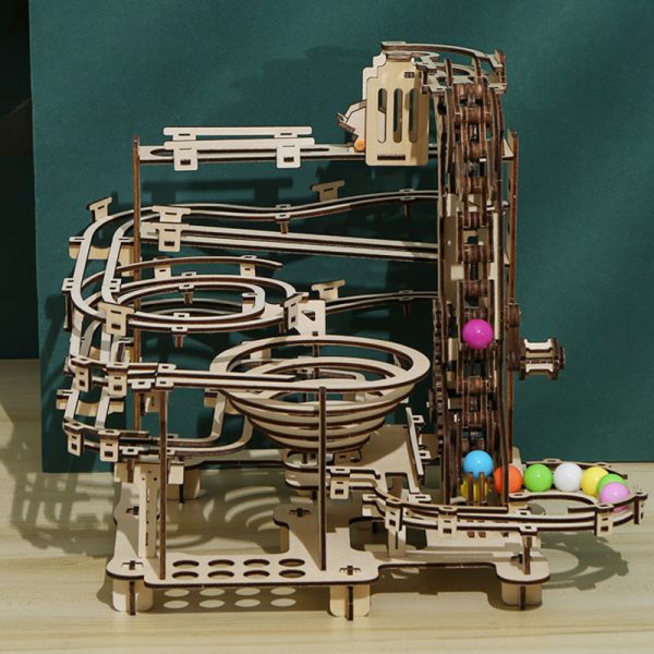 335PCS Marble Run 3D Wooden Puzzle