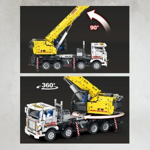 Remote Control Car Crane Building Blocks