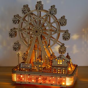 DIY Ferris Wheel 3D Wooden Puzzle