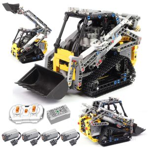 470-Piece Technic MOC 13349 RC Track Loader