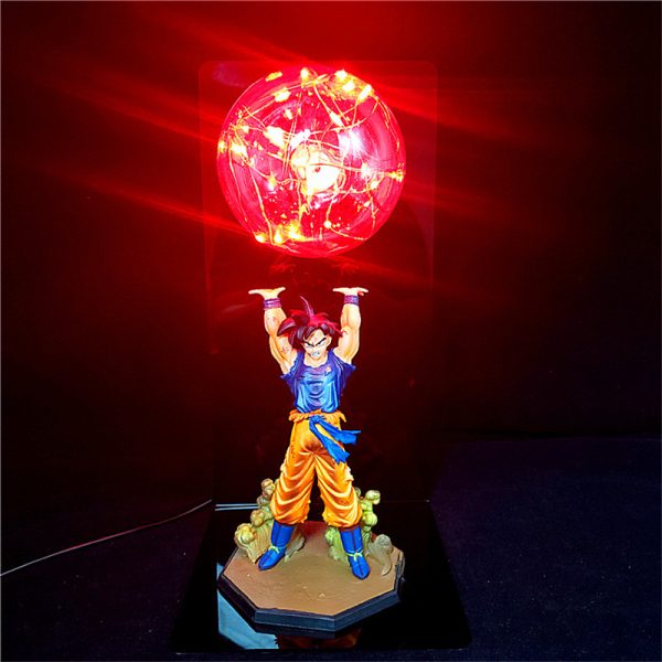 Dragon Ball Z  Son Goku Action Figure DIY Lamp - Image 2