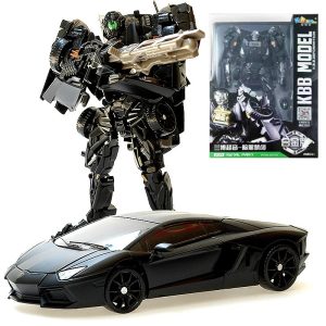 Dark Lockdown Robot Car Figure