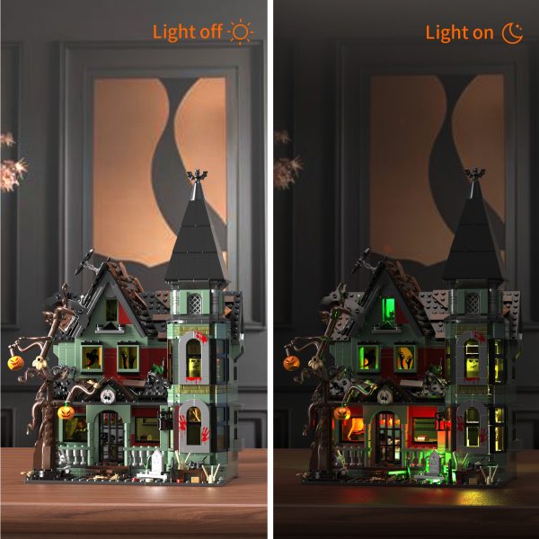 LEGO Haunted House Building Block Set - Image 2