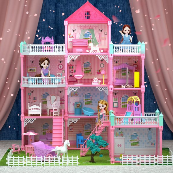 Big house Barbie Doll : 19 Rooms 5 Layers - Image 2