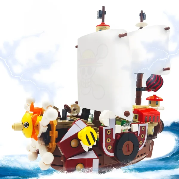 one piece Sunshine Boat Building Blocks Set - Image 2