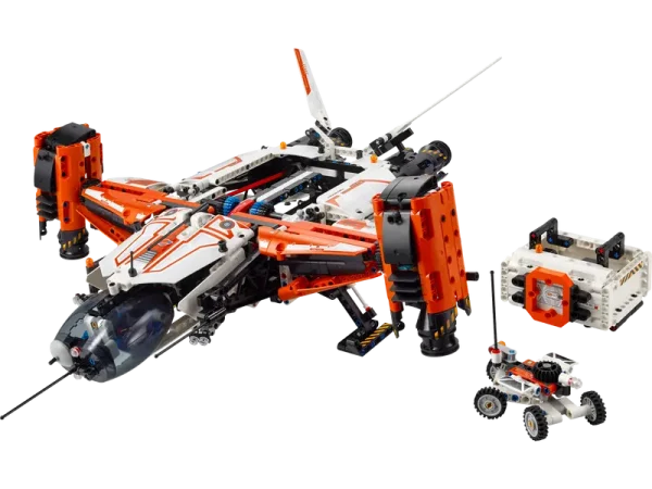 42181 VTOL Heavy Cargo Spaceship building block set