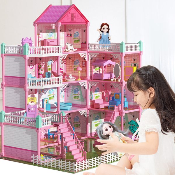 Big house Barbie Doll : 19 Rooms 5 Layers