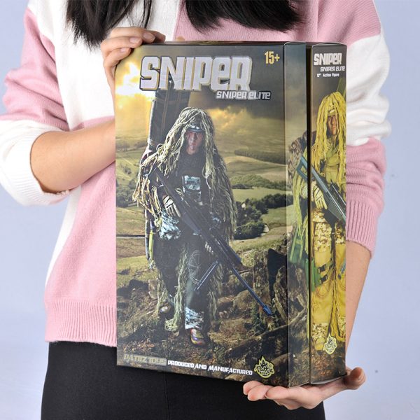 Scale Special Force Jungle Sniper Action Figure - Image 2