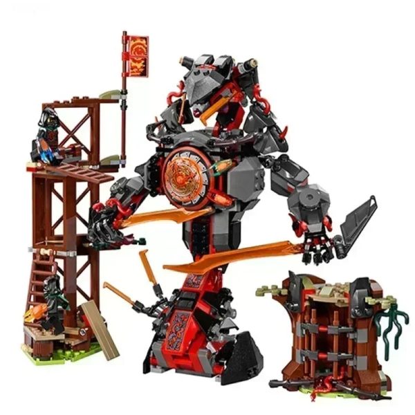 Building Blocks Set Dawn of Iron Doom 734PCS