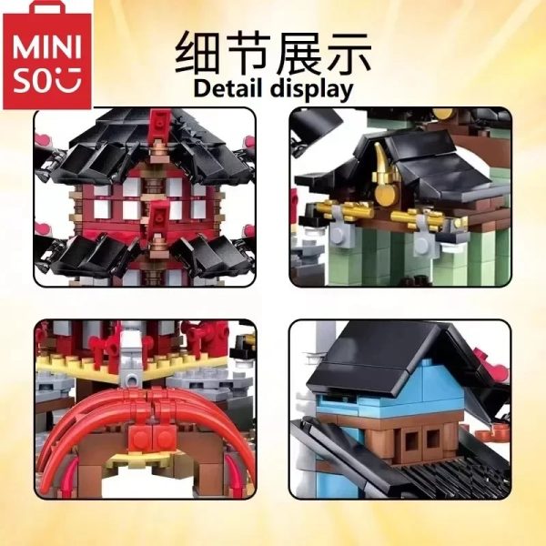 Building Blocks Set Temple of Ninja 737 pcs - Image 2