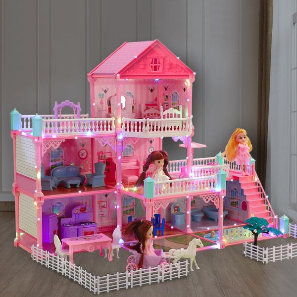 Big house Barbie Doll : 19 Rooms 5 Layers - Image 3