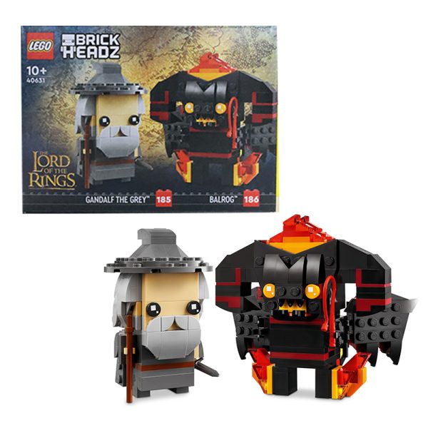 LEGO 40631 BrickHeadz Gandalf and Balrog Set - Image 2