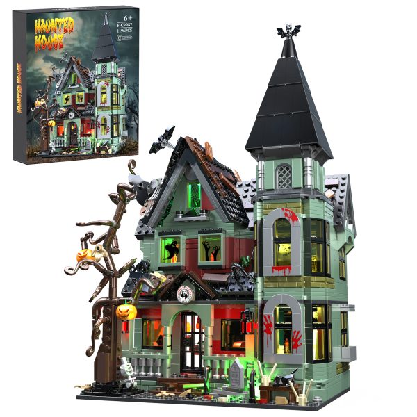 Building Block Set Haunted House