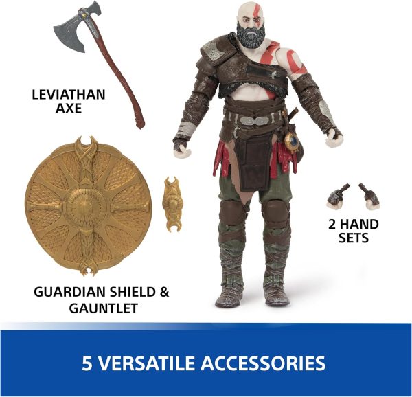 God of War Ragnarök Kratos Action Figure - Image 2