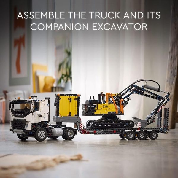 LEGO Technic Volvo FMX Truck & EC230 Electric Excavator Building Set