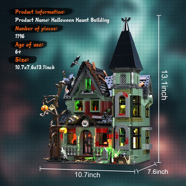 LEGO Haunted House Building Block Set - Image 3