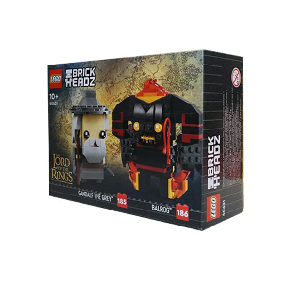 LEGO 40631 BrickHeadz Gandalf and Balrog Set