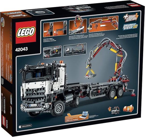 LEGO Technic Technic 42043 Arocs 3245 Motorized Heavy Building Set