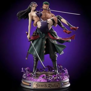 One Piece Nico Robin & Roronoa Zoro Figure