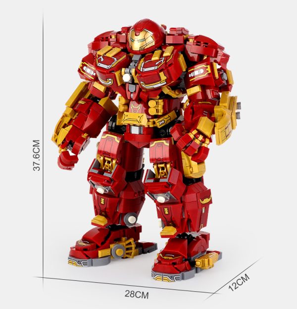 Marvel Avengers Hulkbuster Mech Building Blocks Set