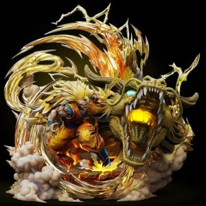 Dragon Ball Son Goku & Shenron Figurine