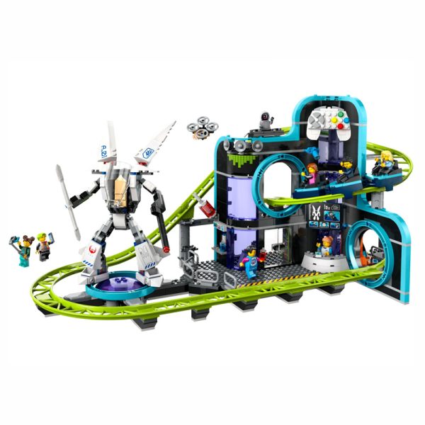 LEGO 60421 City Series Robot World Roller Coaster - Image 3